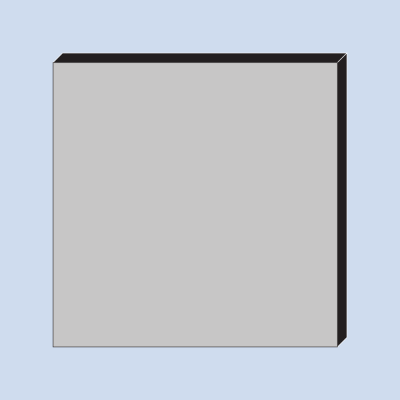 מתיחה על מסגרת עץ – דפנות שחורות