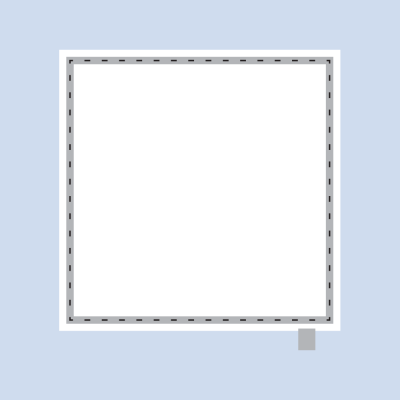 תפירת סיליקון עבור ארגז + לשונית