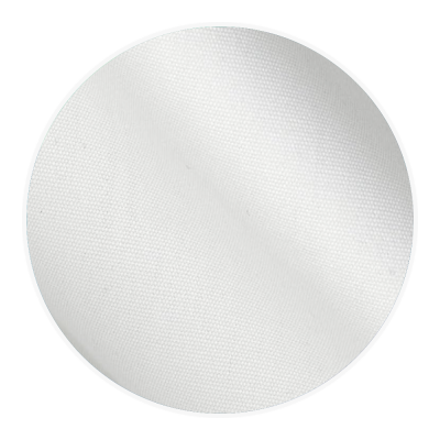 בד קנבס סינטטי לבן