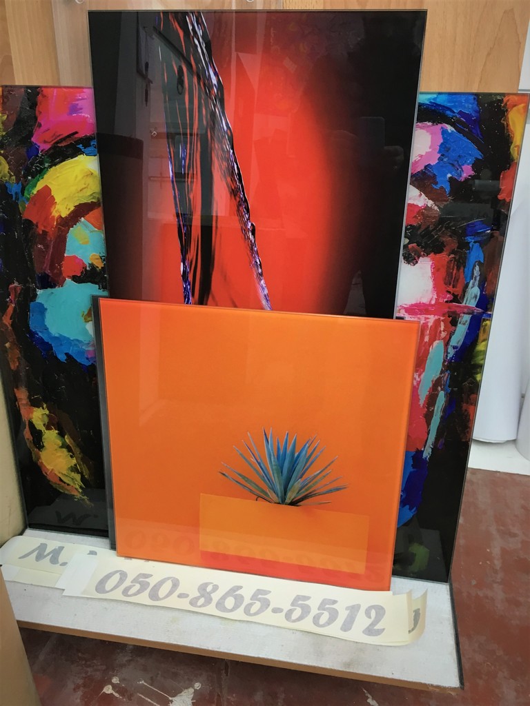 הדפסה על זכוכית אפרת אילן