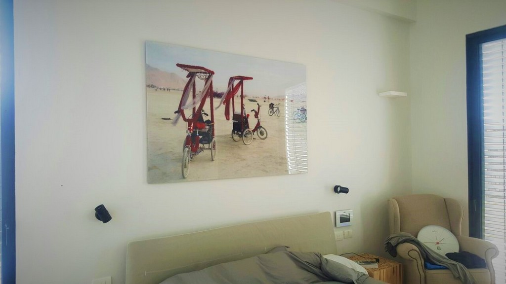 הדפסה על פרספקס BURNING MAN