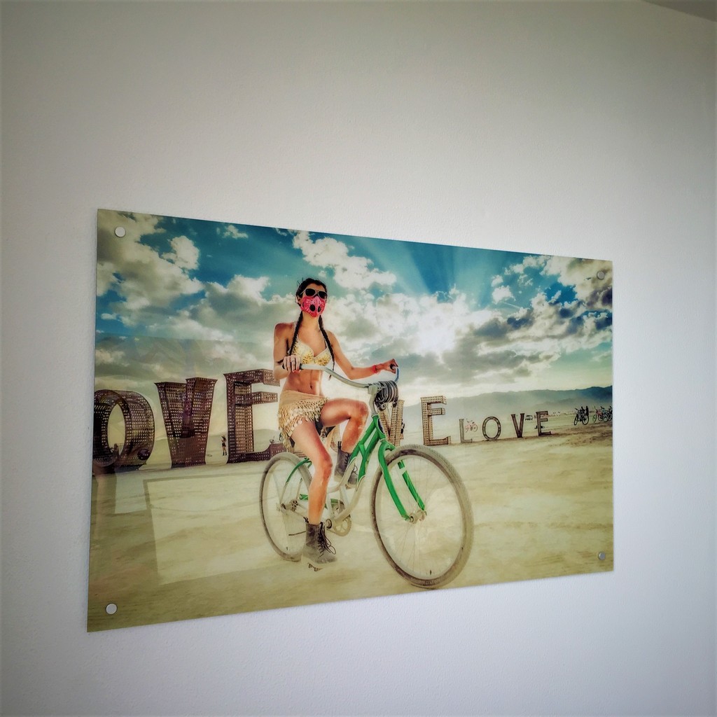 הדפסה על פרספקס BURNING MAN