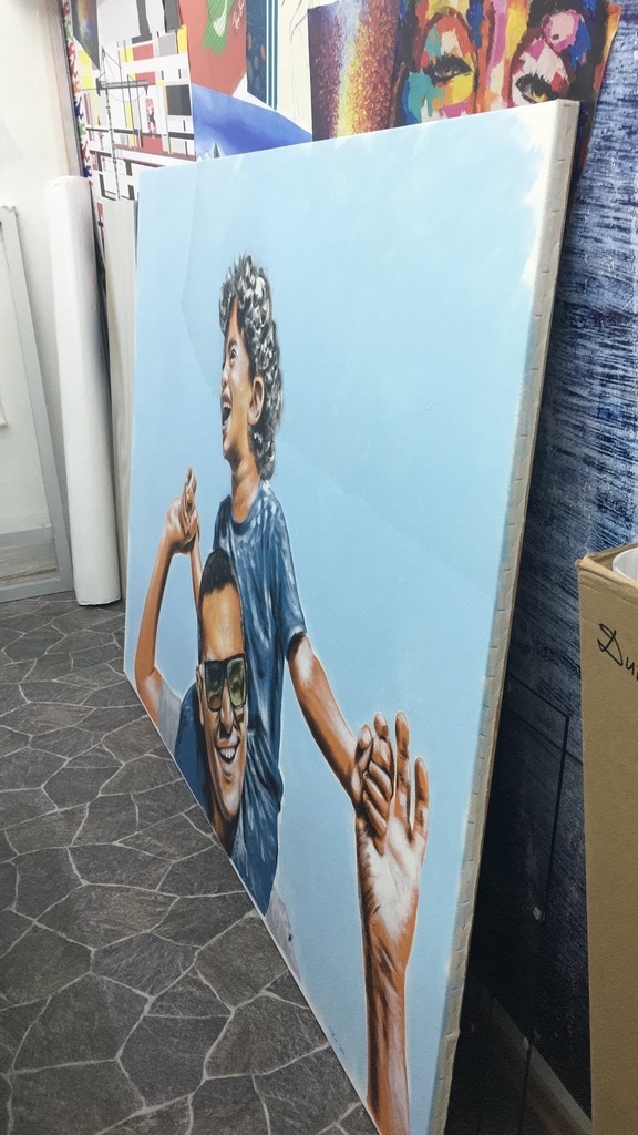 הדפסה על קנבס ענק