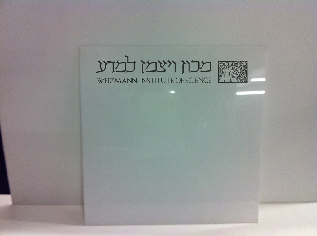 לוח מחיק מכון ויצמן