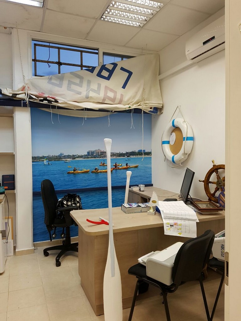 מדבקת קיר ים