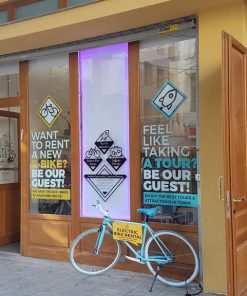 מדבקות חלון זכוכית TLV GUEST