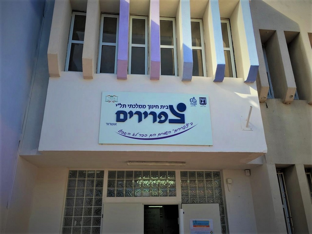 שלט פח צפרירים