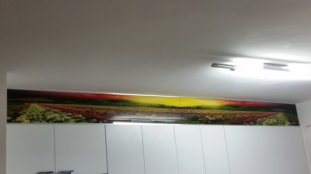נישה מוארת טבע מודפס