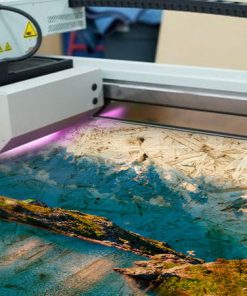 הדפסה ישירה על עץ