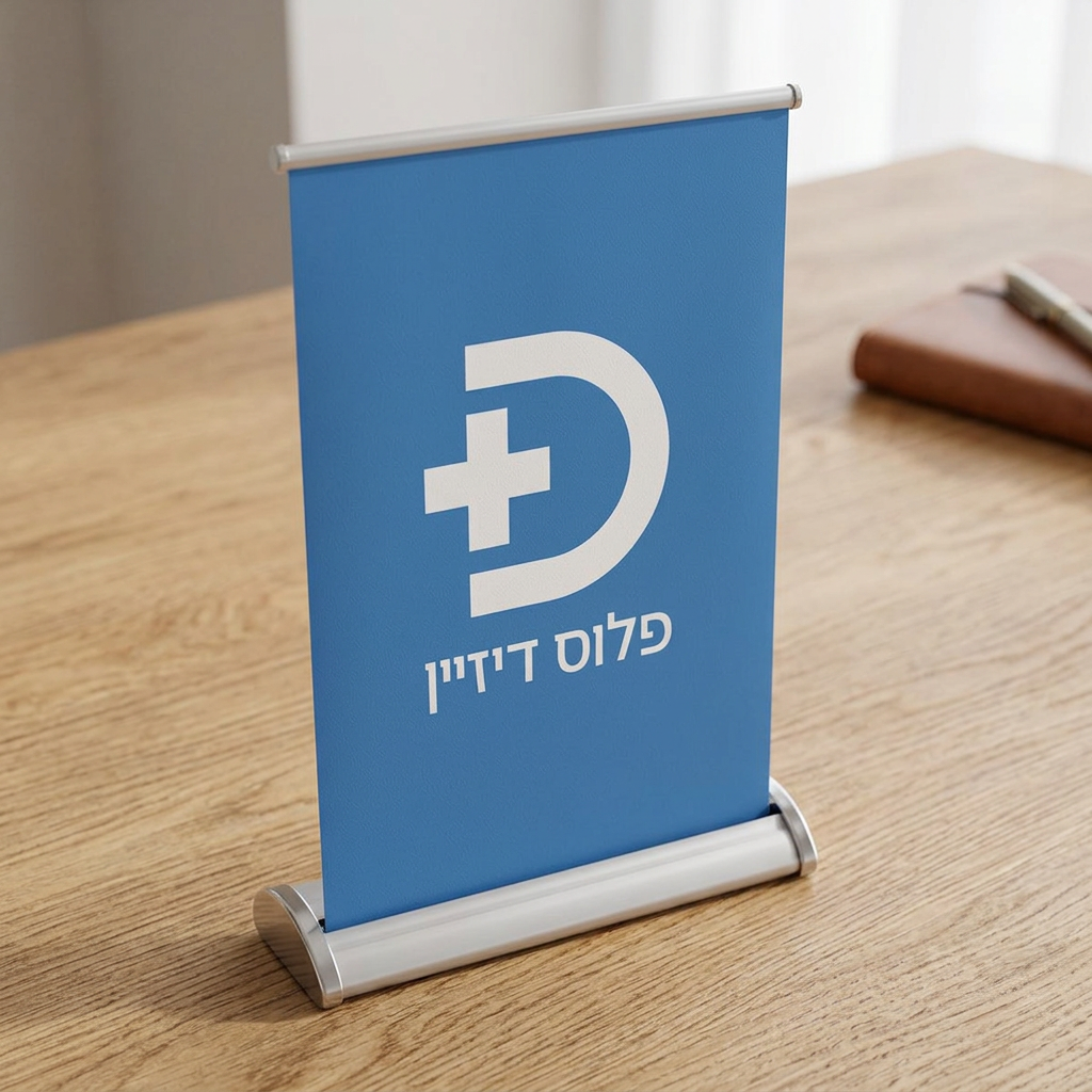 רול אפ מיני שולחני – תמונה 2
