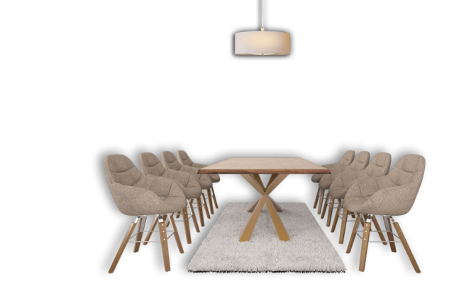 מדבקת קיר שולחן