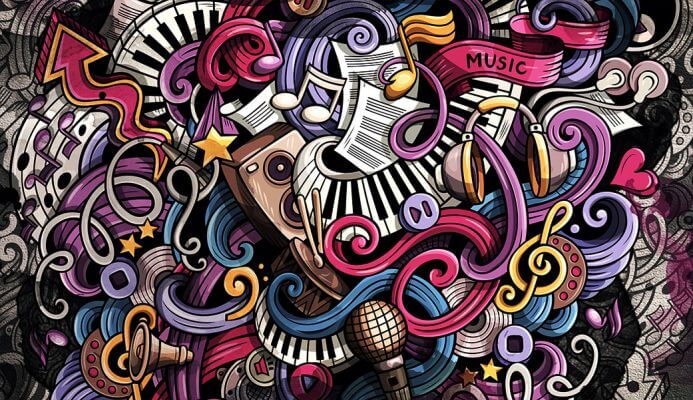 הדפסה על בדים רקע