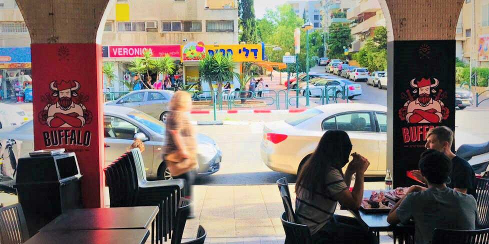 הדפסה על אלוקובונד ציפוי עמודים באפלו כפר סבא