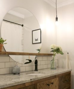 מראה עגולה מרחפת