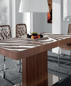 זכוכית מודפסת לשולחן