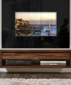 קיר טלויזיה זכוכית