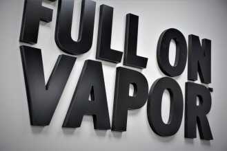 אותיות בולטות FULL ON VAPOR