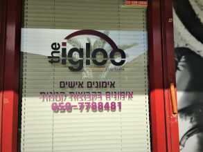 מדבקת צורנית לזכוכית IGLOO